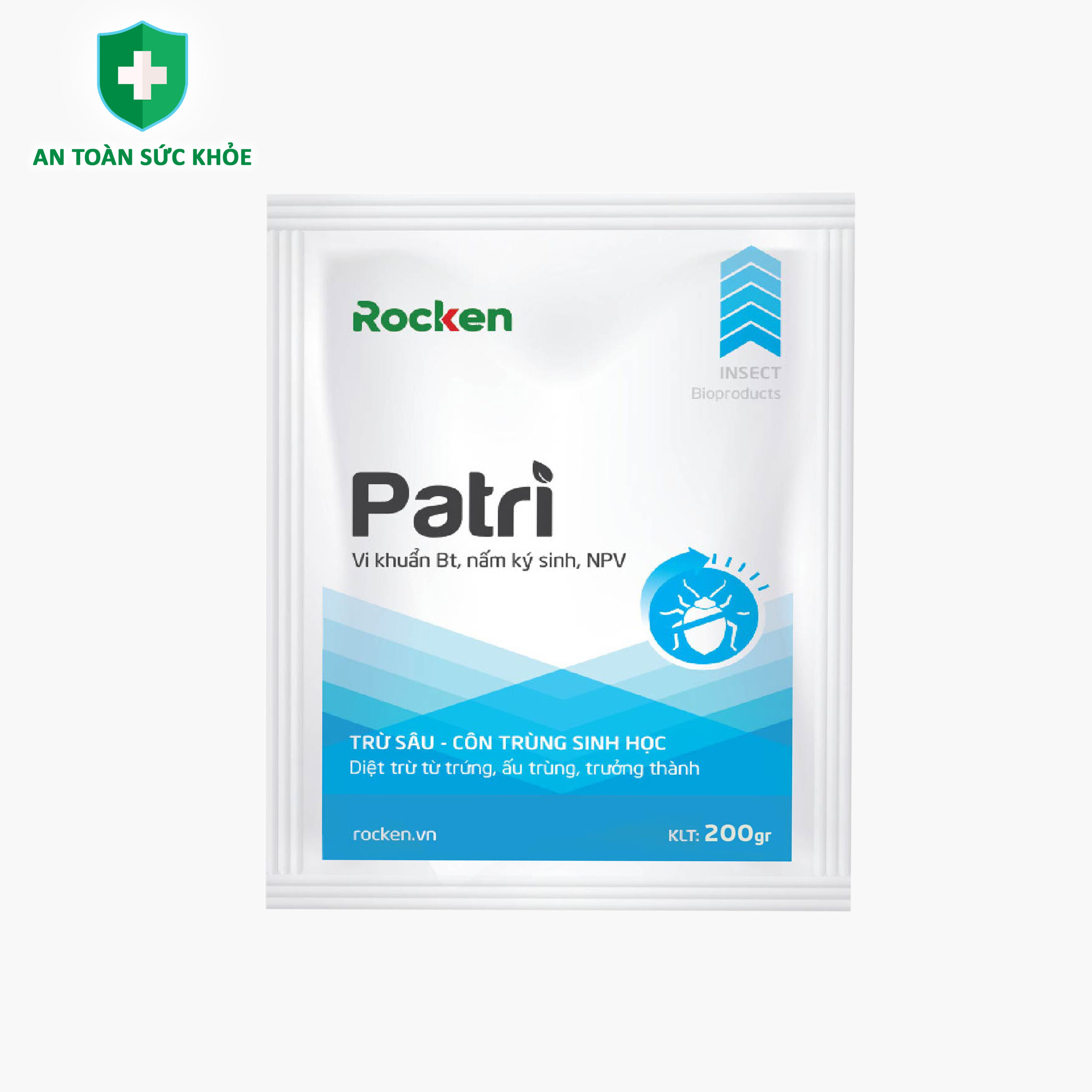 Thuốc trừ sâu sinh học Rocken PATRI (200g)