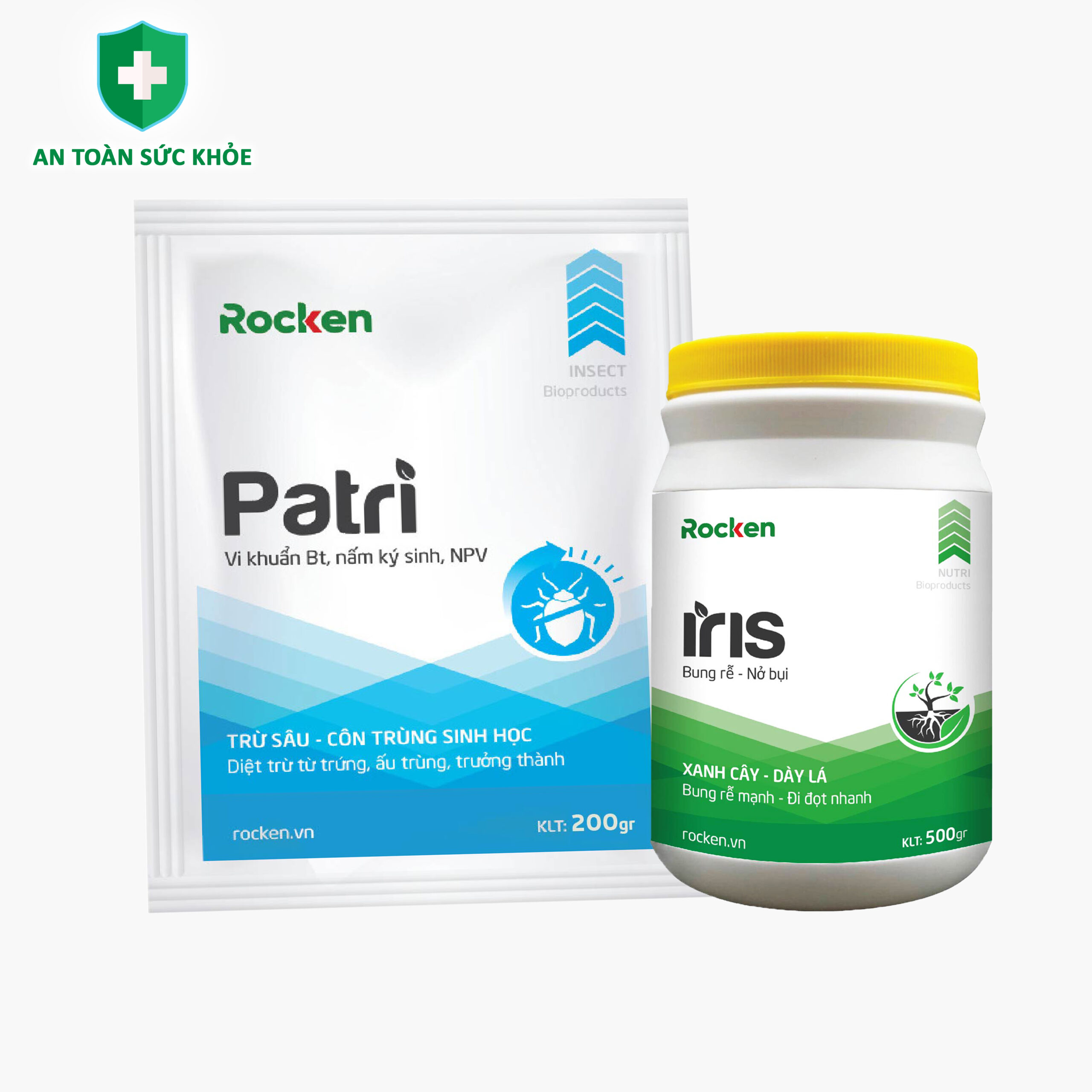 Rocken IRIS + PATRI giúp phòng trừ sâu cuốn lá hiệu quả