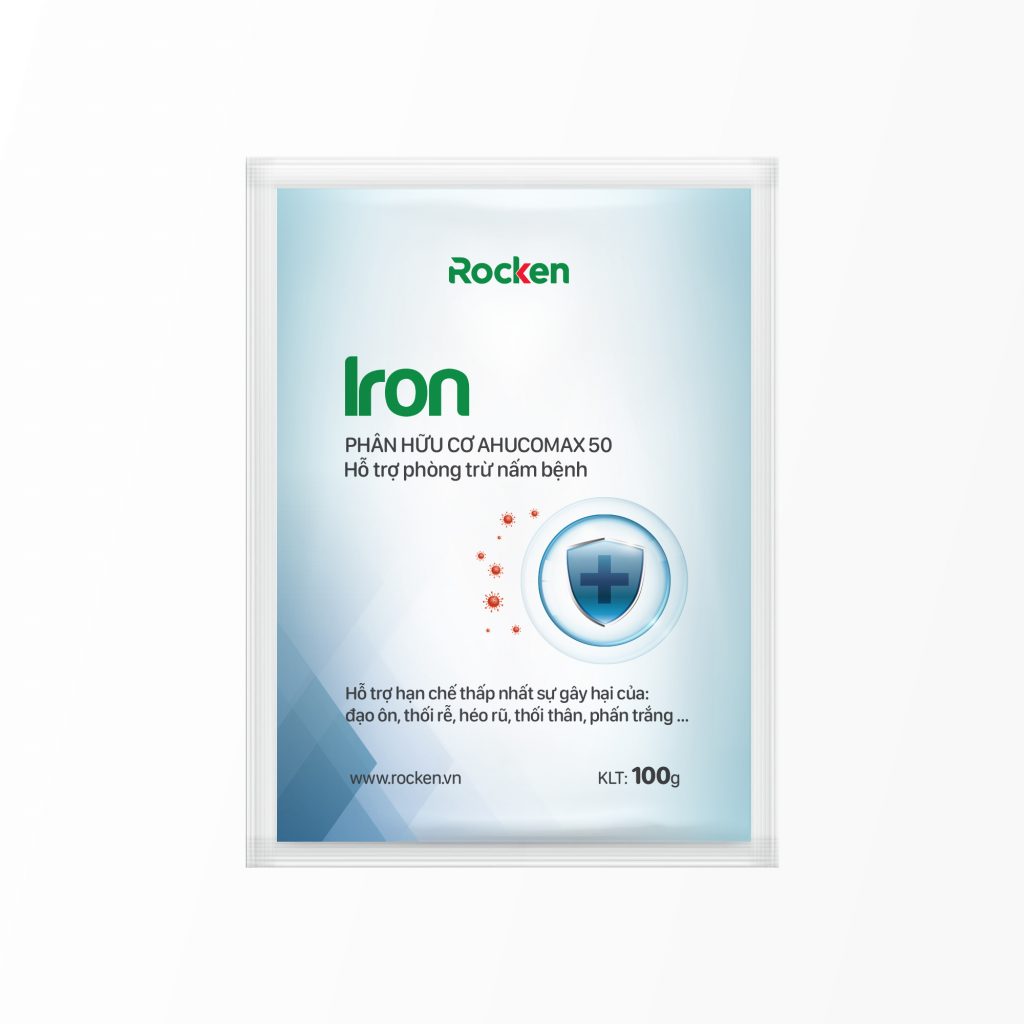 Chế phẩm trị bệnh, nấm sinh học Rocken IRON loại 100g